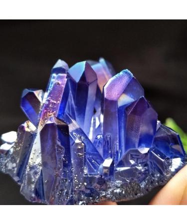 90-100g Aura Quartz Titanium Bismuth Silicon Cluster Stone Crystal Cluster - Buy Online on GoSupps.com