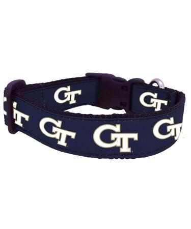 NCAA Georgia Tech Yellow Jackets Dog Collar (Team Color, Small)