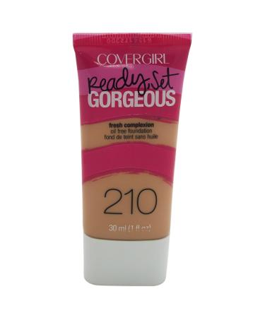COVERGIRL Ready  Set Gorgeous Foundation Medium Beige 210  1 oz - Buy Online on GoSupps.com