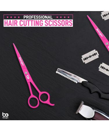 Professional Hairdressing Scissors 6.5" inch Barber Hair Scissor for Hairdressers Shears Hair Cutting Shear for Salon & Kids - Buy Online on GoSupps.com