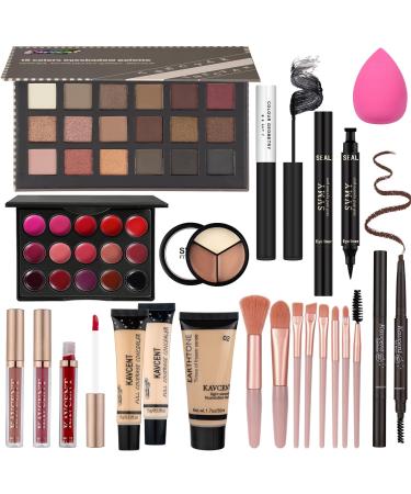 Makeup Kit for Women Full Kit Makeup Set for Teens Teenagers Make up Kit Eyeshadow Palettes Foundation Christmas Makeup Gift Kits for Teen Girls