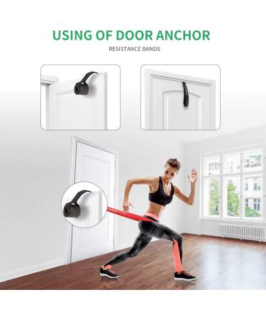 WIKDAY Resistance Bands Set for Exercise - Heavy Duty Pull Up Bands with Door Anchor - Elastic Bands for Body Stretching - Crossfit Training at Home Gym - Men & Women - Multi Color - Buy Online on GoSupps.com