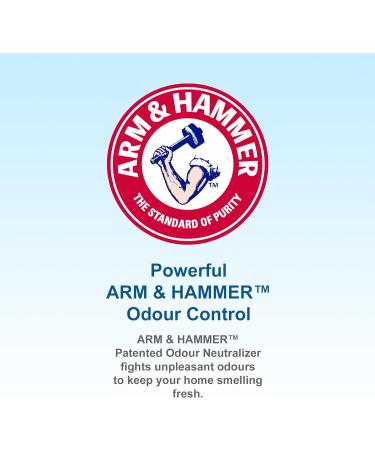 Hefty Garbage Bags Strong Large 34 Litres White Kitchen Easy Flaps Arm & Hammer odour neutralizer 40 Bags Strong Easy Flaps - Buy Online on GoSupps.com