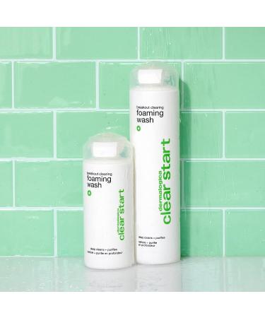 Dermalogica Breakout Clearing Foaming Wash - Salicylic Acid & Tea Tree Oil Acne Face Wash - Clear Pores, Soothe, and Energize - 6 Fl Oz - Buy Online on GoSupps.com