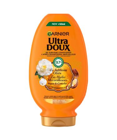 Garnier Garnier Ultra Soft - Sublime Glowing Conditioner - Argan & Camellia Oil - Dry and Dull Hair - 250 ml