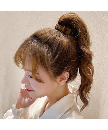 8 PCS Matte Ponytail Buckle Hair Clips for High Ponytails - Non-slip Hair Accessories for Women with Thick Long Hair - Buy Online on GoSupps.com