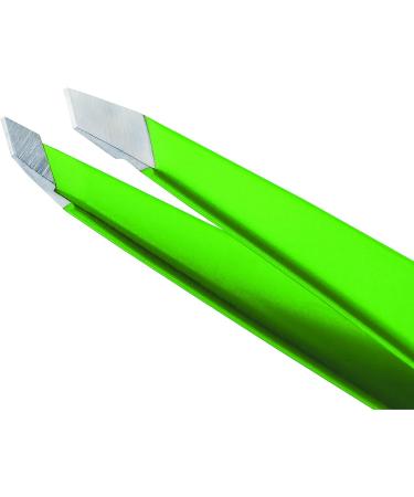 Tweezerman Green Apple Slant Tweezer - Precision Tools for Perfectly Groomed Brows - Buy Online on GoSupps.com