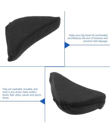 Buy Healvian Adjustable Toe Filler Inserts - Unisex Foot Cushions for Flats & Sneakers | Forefoot Sponge Shoe Inserts (Black) - International Shipping Available - Buy Online on GoSupps.com