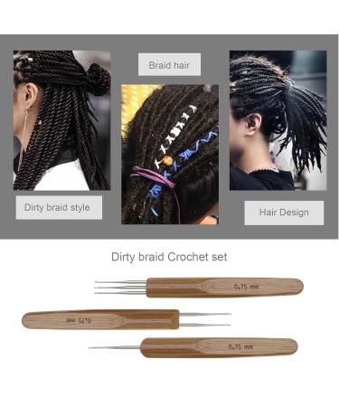 Buy The Lord of the Tools Set - 8 Dreadlocks Crochet Needles for Sisterlocks & LOCS - Easy Dreadlocks Hair Extensions & Accessories - Buy Online on GoSupps.com