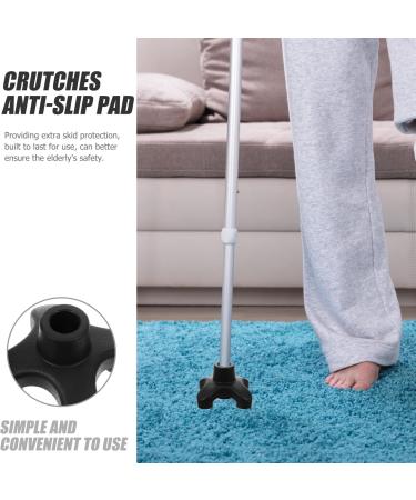 JECOMPRIS Replacement Independent Stick Tips | Durable Rubber Four-Footed Flap Tips for Enhanced Stability| - Buy Online on GoSupps.com