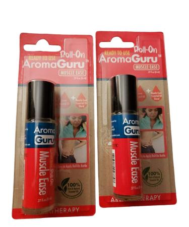 All Natural Essential Oil Roll-On Aromatherapy (Muscle Ease)