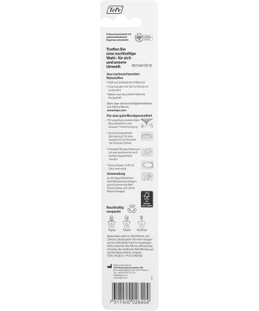Tepe Supreme Compact Toothbrush - Conical Brush Shape for Optimal Cleaning | Soft Bristles & Interdental Care | Random Color - 1 Pack - Buy Online on GoSupps.com