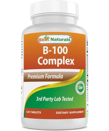 Best Naturals B-100 Complex & Vitamin D3 5000 IU - Buy Online on GoSupps.com