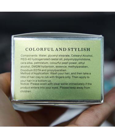 Temporary Hair Color Wax - Instant Hairstyle Cream 4.23 oz | Blue Hair Pomade for Cosplay & Parties | Easy Clean Formula - Buy Online on GoSupps.com