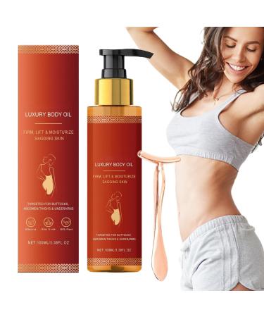 Magic-Huile pour Corps 120ml Huile Raffermissante Corps Huiles Corporelle Magique Magic Body Firming Oil pour Fesses Abdomen Cuisses Bras
