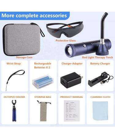 YooJooHee Red Light Therapy for Cold Sores & Pain Relief - 5 Wavelengths - Buy Online on GoSupps.com
