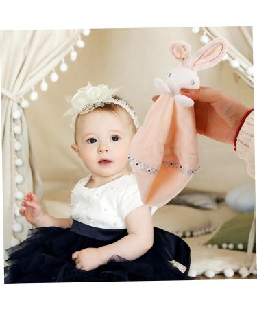 PRETYZOOM Towel Soothing Toy - Calming Teething Doll for Babies & Toddlers - Soft Pink Sleep Aid - Buy Online on GoSupps.com