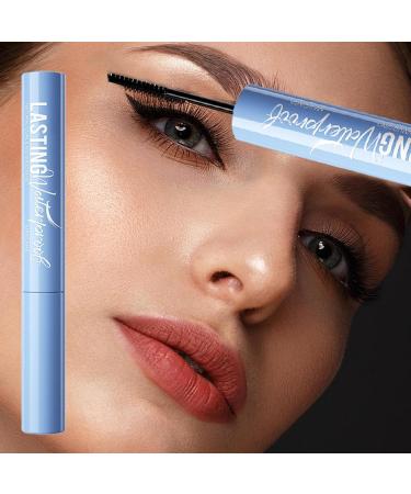  Siuwddee Waterproof Mascara Black Mascara for Natural and Lengthened Eyelashes - Waterproof Cosmetic for Enhanced Eyelashes for Women and Girls for All Occasions - Buy Online on GoSupps.com