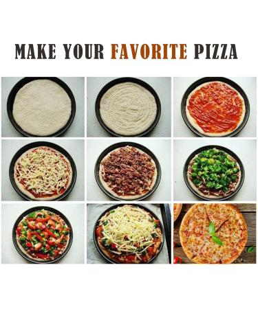 Enenfeifei 12 Inch Pizza Pan with Holes - Non-Stick Bakeware for Perfect Crispy Crusts - Dishwasher Safe (1 Pack) - Buy Online on GoSupps.com