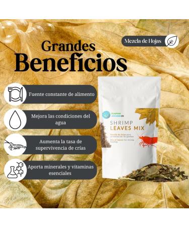 Beneficial Leaf Mix Shrimp and Aquarium Food 100ml - Buy Online on GoSupps.com
