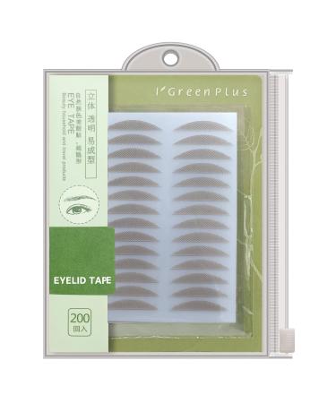 5MM Complexion Natural Invisible Single Side Eyelid Tape Stickers Medical-use Fiber Eyelid Lift Strip Instant Eye Lift Without Surgery Perfect for Uneven Mono-Eyelid 5MM/288pcs transparent One-sided sticky