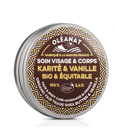 Organic & Fairtrade Shea Butter & Vanilla 100ml