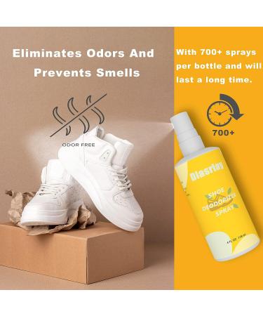 CREKOSON Diasriay Natural Shoe Deodorizer Spray - Shoe Odor Eliminator & Freshener (4oz) - Buy Online on GoSupps.com