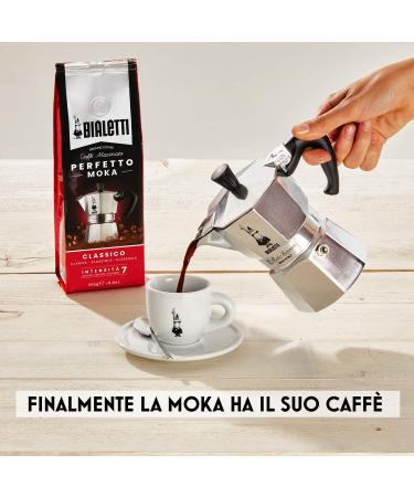 Bialetti Perfetto Moka Cioccolato - Ground Coffee with Chocolate Aroma Medium Roast 250g x 6 | Aromatic 1.5kg Pack for Coffee Lovers - International Shipping Available - Buy Online on GoSupps.com