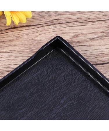 POPETPOP Tortoise Habitat Accessories - M Size Black Reptile Water Dish for Reptiles - Buy Online on GoSupps.com