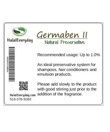 Germaben II - Natural Preservative - Clear Liquid Preservative - Great for making lotion cream and shampoo- 2oz