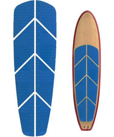 KXKZREN 4-Piece Paddle Board Traction Pad Set - Anti-Slip EVA Foam Deck Grip for SUP, Surfboard, Kayak - Blue - Buy Online on GoSupps.com