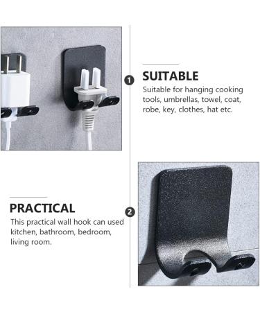 Doitool 12 Decorative Wall Hooks - Self-Adhesive Razor Hangers & Clothes Rack Organizers for Home | International Shipping - Buy Online on GoSupps.com