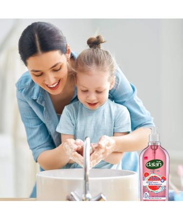 Dalan Pink Grapefruit Multicare Ultra Moisturizing Liquid Hand Soap for Normal and Dry Hands Fresh Clean and Soft Feeling (13.5 Fl Oz / 400 mL (Pack of 3)) 13.5 Fl Oz (Pack of 3) - Buy Online on GoSupps.com
