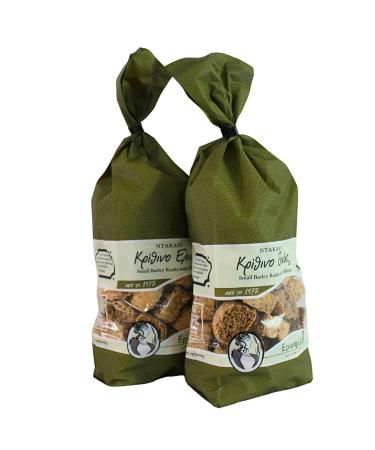 Erofili Avgenakis Greek Barley Rusks with Olives 2 Pack (760g) | Authentic Greek Snack | International Shipping - Buy Online on GoSupps.com