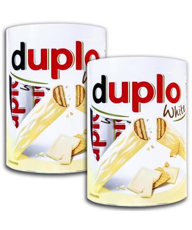 topDeal Lot de 2 barres Duplo White (2 x 182 g)