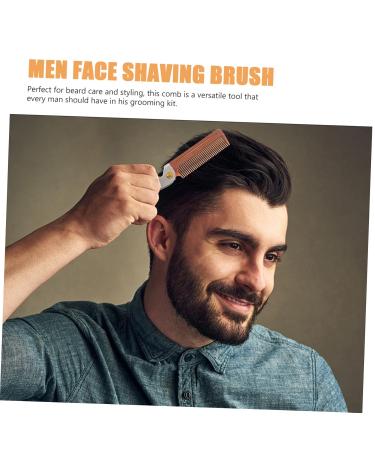 Beaupretty Foldable Face Hair Brush & Bottle Opener - Portable Stainless Steel Travel Comb for Men's Beard Care & Hair Cutting - Buy Online on GoSupps.com