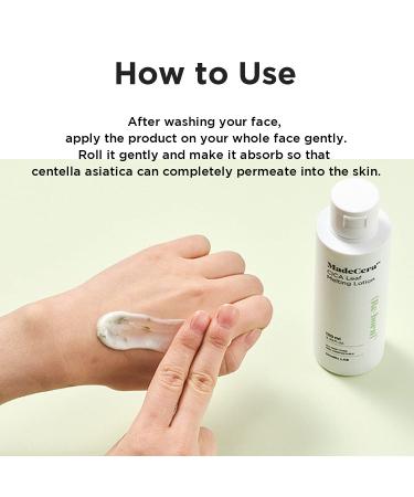 SKINRxLAB Made Cera CICA Leaf Melting Lotion 130ml - Soothing Hydrating Face Lotion for Acne-Prone Skin with Centella Asiatica & Lactobacillus Extract - Regenerate & Balance Skin pH - Buy Online on GoSupps.com
