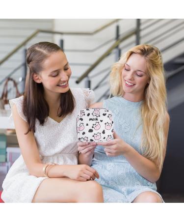 Lurrose 4-Piece Women's Storage Bags - Stylish Bandage Wallet Menstrual and Breastfeeding Pouch Set - Perfect for Tampons & Essentials - Buy Online on GoSupps.com