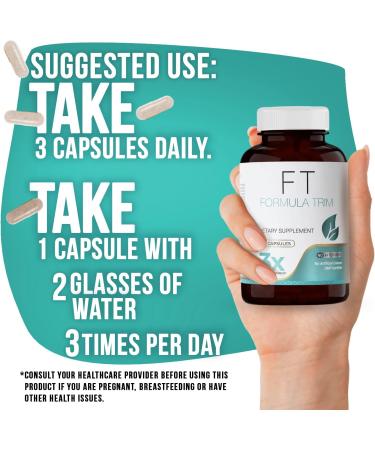 Formula Trim: Certified Organic Body Trim & Appetite Control Supplement for Women | Plant-Based Metabolic Regulator | Improves Digestion & Reduces Cravings | 30-Day Supply - Buy Online on GoSupps.com