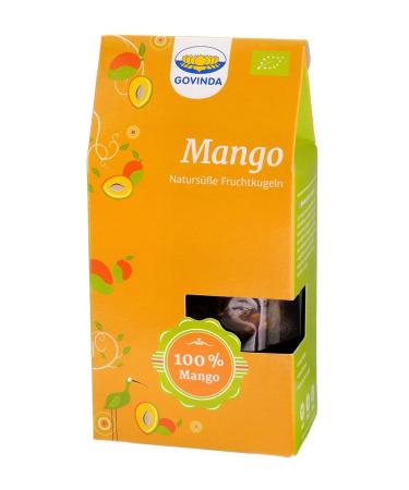 Govinda Govinda Organic Mango Chocolate Balls 120g