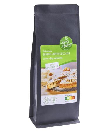 Svea's Bakery spelt apple cake mix with no added sugar | wheat-free | reduced calories | lower carb | spelt flour | free from added sugar | with natural ingredients | lactose-free | 330g