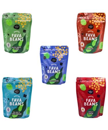 Honest Bean Chips Crisps Snacks Pouch Pick N Mix - Choose From 5 Flavours | Lightly Salted Sea Salt & Cider Vinegar BBQ Chilli & Lemon Black Garlic & Herb - Pack of 4 X 120g 120 g (Pack of 4)