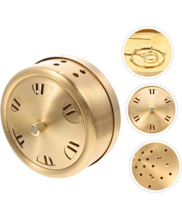 Frcolor Adjustable Smoke-Free Moxibustion Box - Copper Moxa Warm Tool for Home Therapy - Buy Online on GoSupps.com