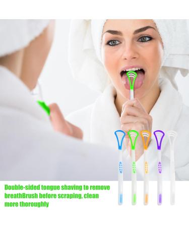 Wiyety Portable Tongue Cleaner Set | 15-Piece 2-in-1 Tongue Scraper for Fresh Breath & Oral Hygiene - Perfect for Adults & Kids - Buy Online on GoSupps.com