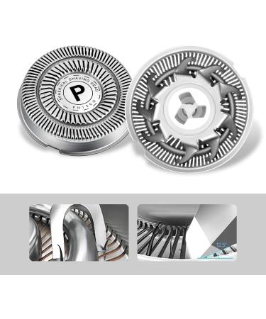 Phisco Waterproof Replacement Blades for Electric Electric Razors - Compatible with RMS8112 Set of 3 Quick-Charge Wet/Dry Use Silver - Buy Online on GoSupps.com