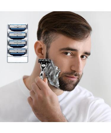 8-Pack Mach3 Razor Blades - Precision Shave for Beard & Leg Hair | International Shipping - Buy Online on GoSupps.com