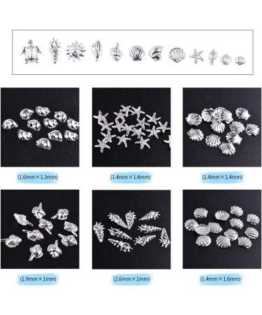 Alloy Nail Art 3D Metal Rivets Studs Ocean Theme Star Mold Fillers Manicure Decals Decor Filler - Buy Online on GoSupps.com