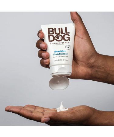 Bulldog Men's Sensitive Moisturizer 3.3oz - Premium Skincare & Grooming - Buy Online on GoSupps.com