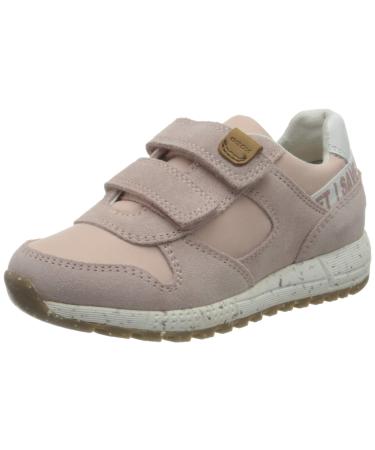Geox Girl's B Alben C Sneakers 6 UK Lt Rose