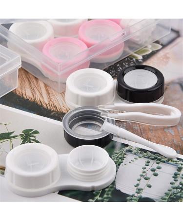 Buy Transparent Lentil Storage & Contact Lens Containers | Easy Travel Mini Boxes for All - Two Pairs - Buy Online on GoSupps.com